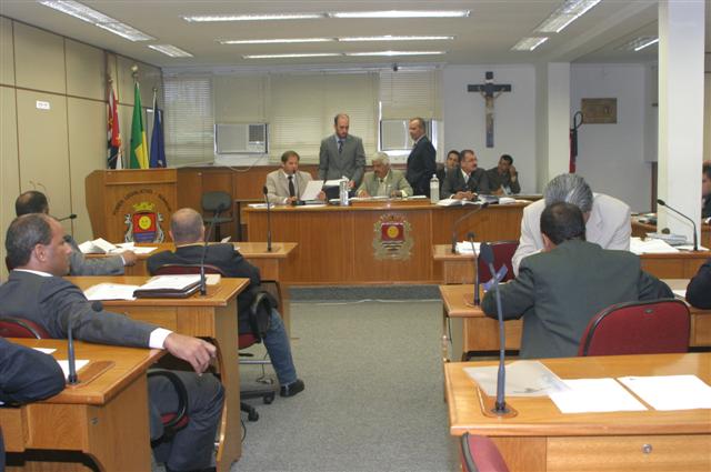 Plenário durante Sessão de dia 03 de fevereiro